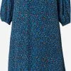 Maxi Jurken Jurk Xandra Dames Blauw / Navy