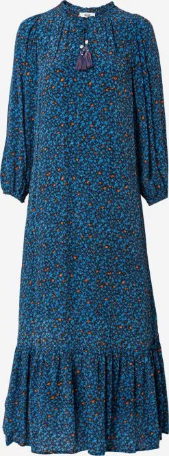 Maxi Jurken Jurk Xandra Dames Blauw / Navy