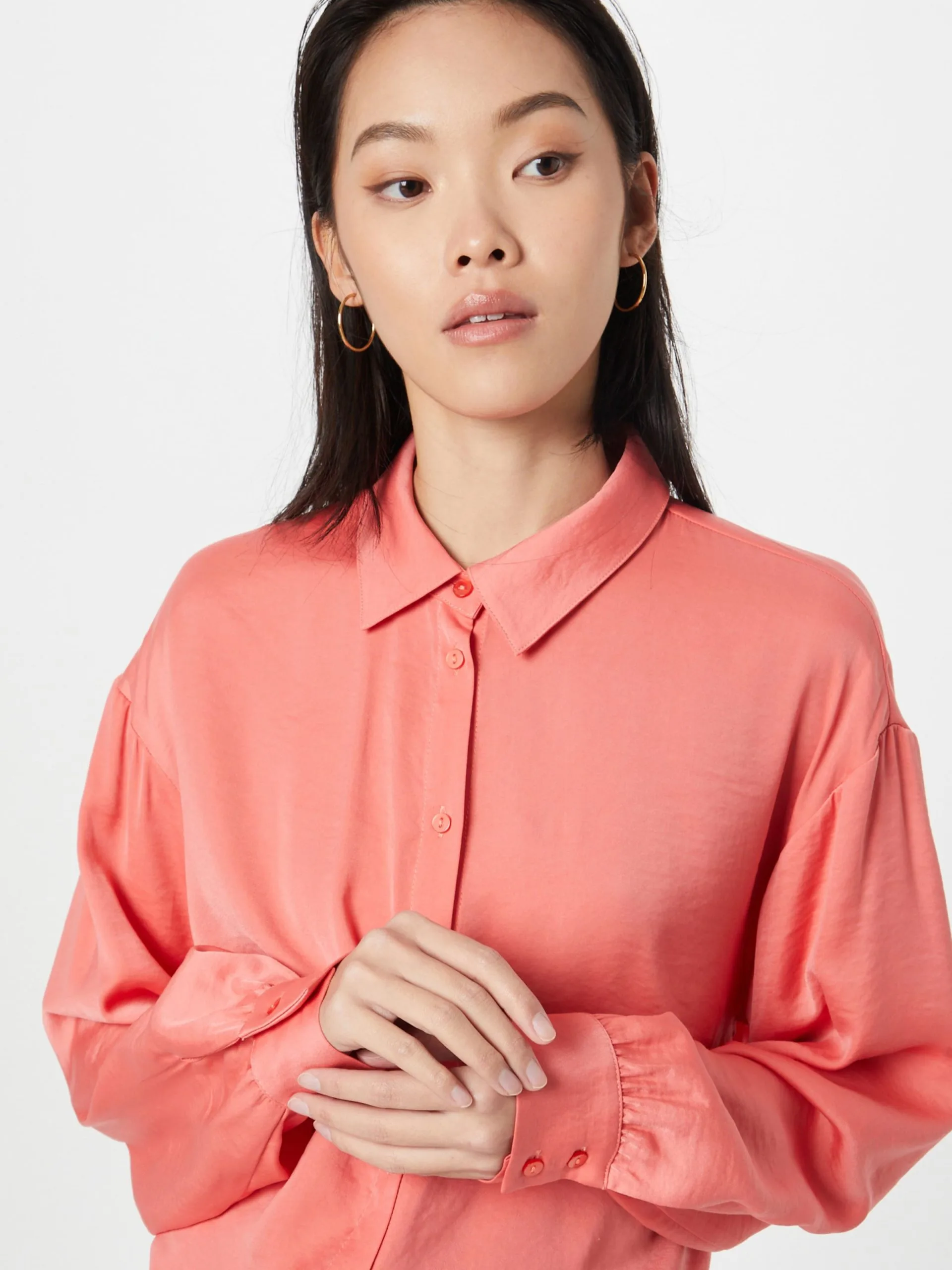 MOSS COPENHAGEN Overhemden Blouse Stefana Dames Lichtroze 2 MOSS COPENHAGEN Overhemden Blouse Stefana Dames Lichtroze - Afbeelding 2