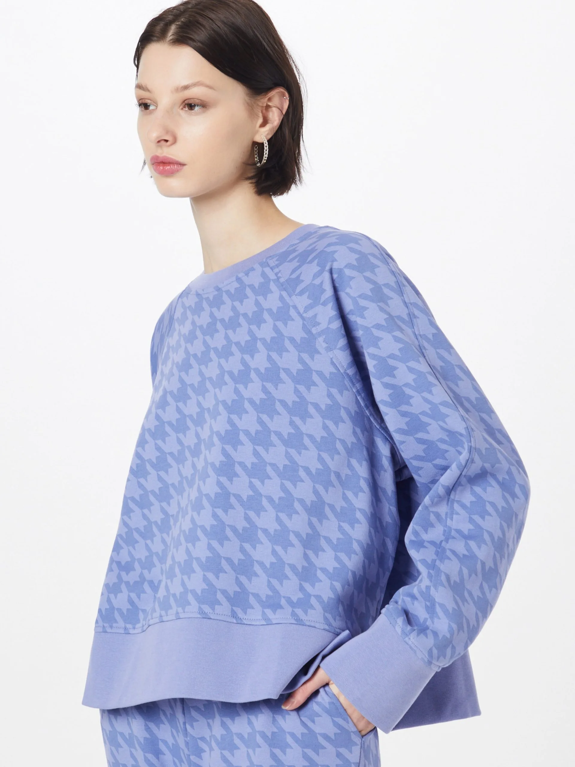 Sweatshirts Sweatshirt Dames Lavendel / Lichtlila 3 Sweatshirts Sweatshirt Dames Lavendel / Lichtlila - Afbeelding 3