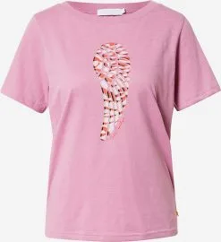 Coster Copenhagen T-shirts Shirt Dames Lichtroze