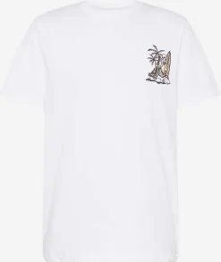 T-shirts Shirt Trey Heren Wit