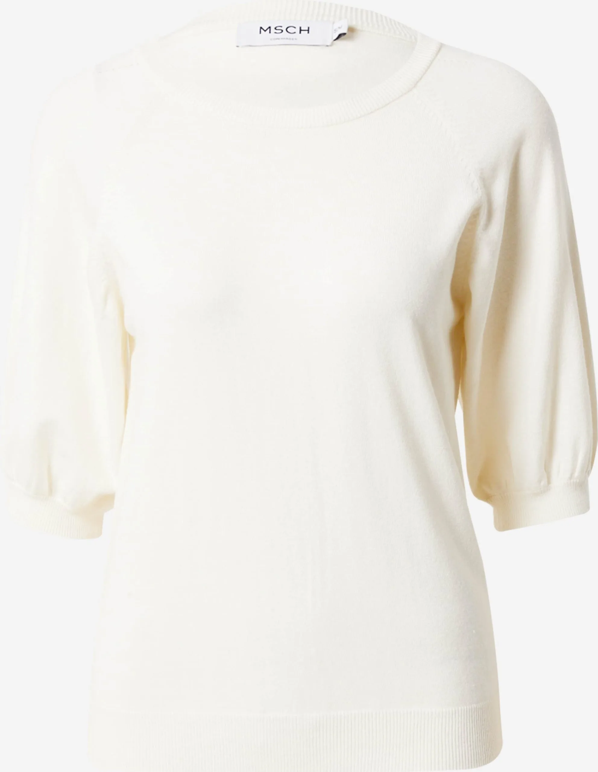 MOSS COPENHAGEN Fijngebreide Truien Trui Eslina Dames Beige 1 MOSS COPENHAGEN Fijngebreide Truien Trui Eslina Dames Beige