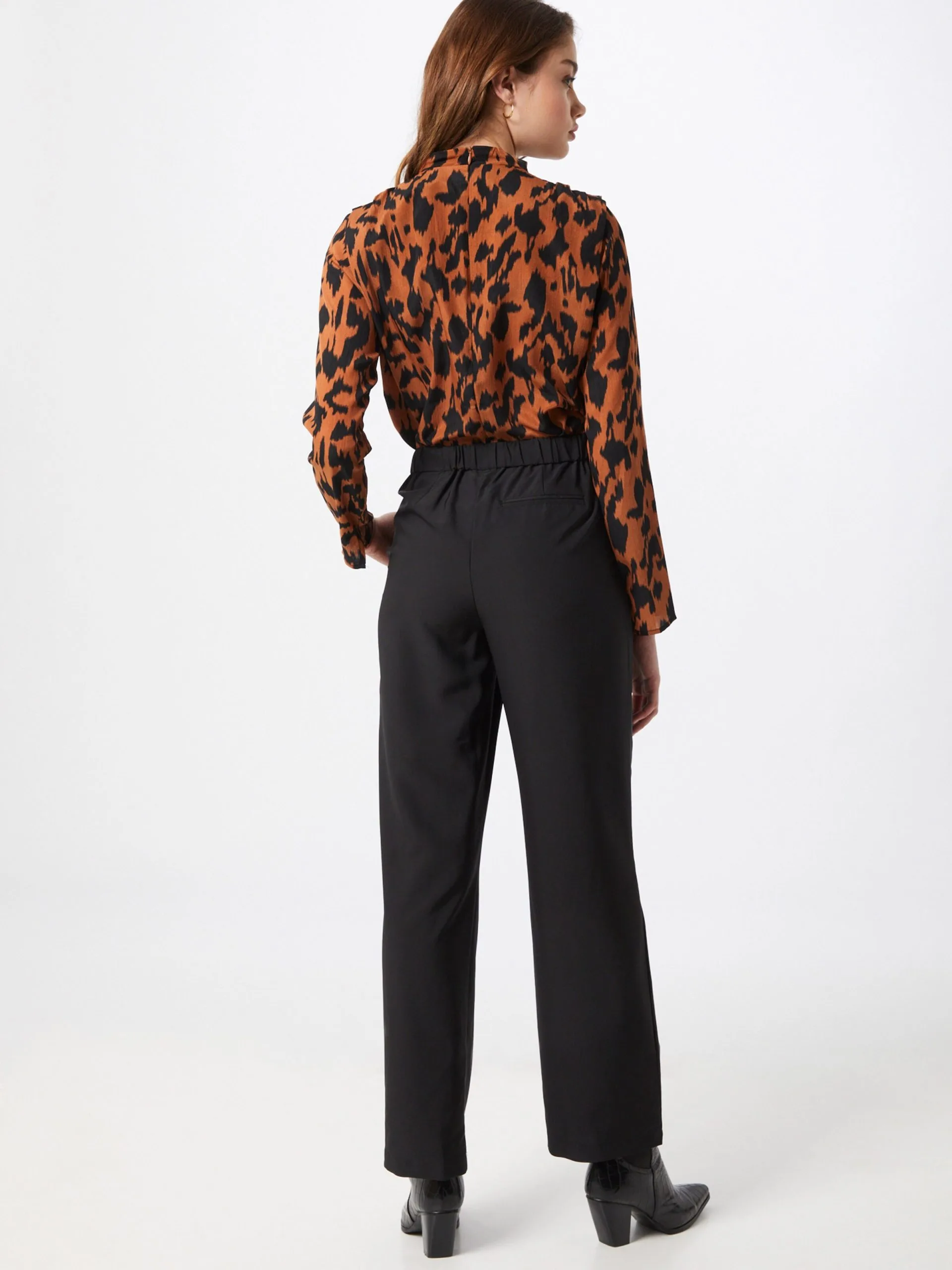 MOSS COPENHAGEN Pantalons Regular Broek Lora Dames Zwart 3 MOSS COPENHAGEN Pantalons Regular Broek Lora Dames Zwart - Afbeelding 3