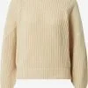 MOSS COPENHAGEN Basic Truien Trui Tebina Peony Dames Sand