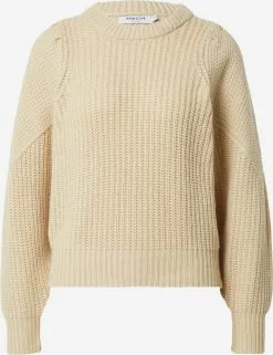 MOSS COPENHAGEN Basic Truien Trui Tebina Peony Dames Sand