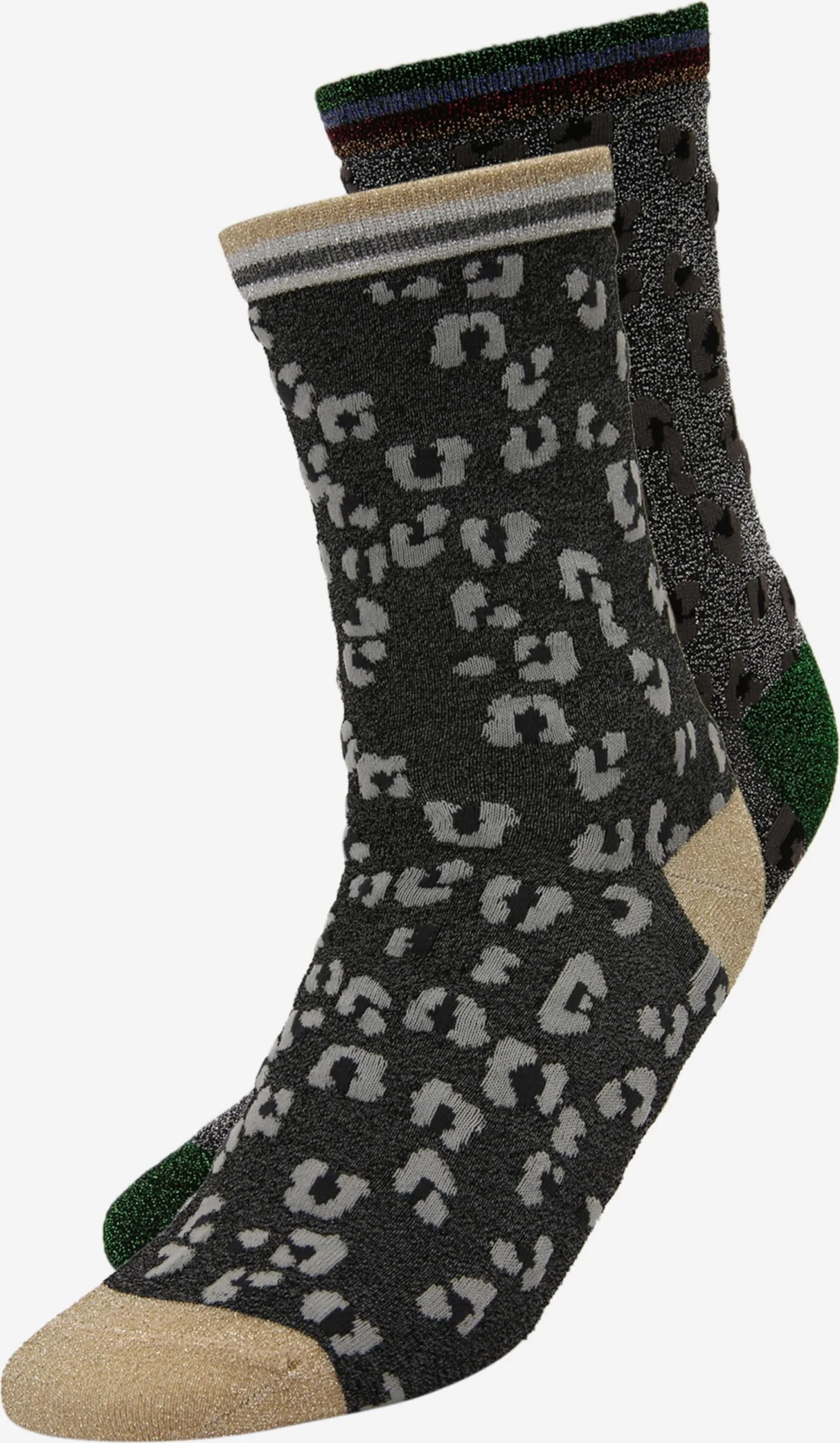 Sokken & Kousen Sokken Carree Dames Grijs / Donkergrijs 1 Sokken & Kousen Sokken Carree Dames Grijs / Donkergrijs