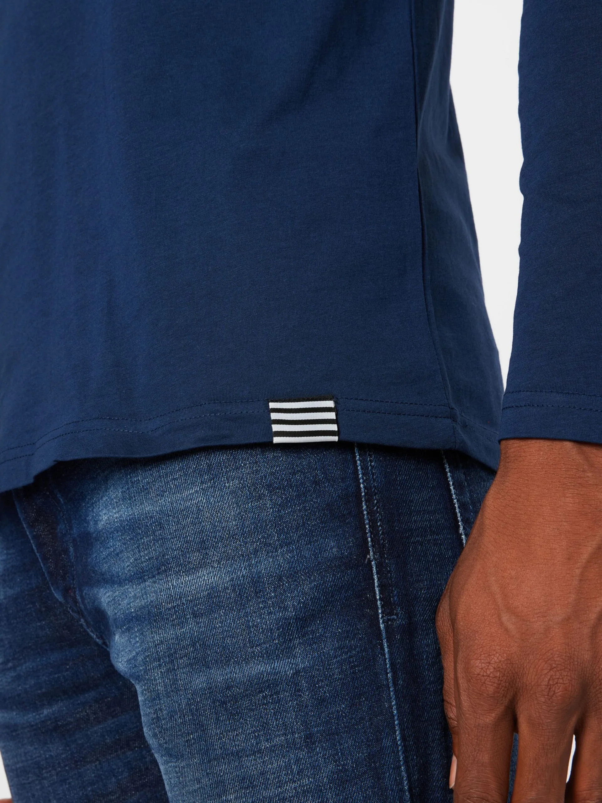 Longsleeves Shirt Thor Heren Navy 2 Longsleeves Shirt Thor Heren Navy - Afbeelding 2