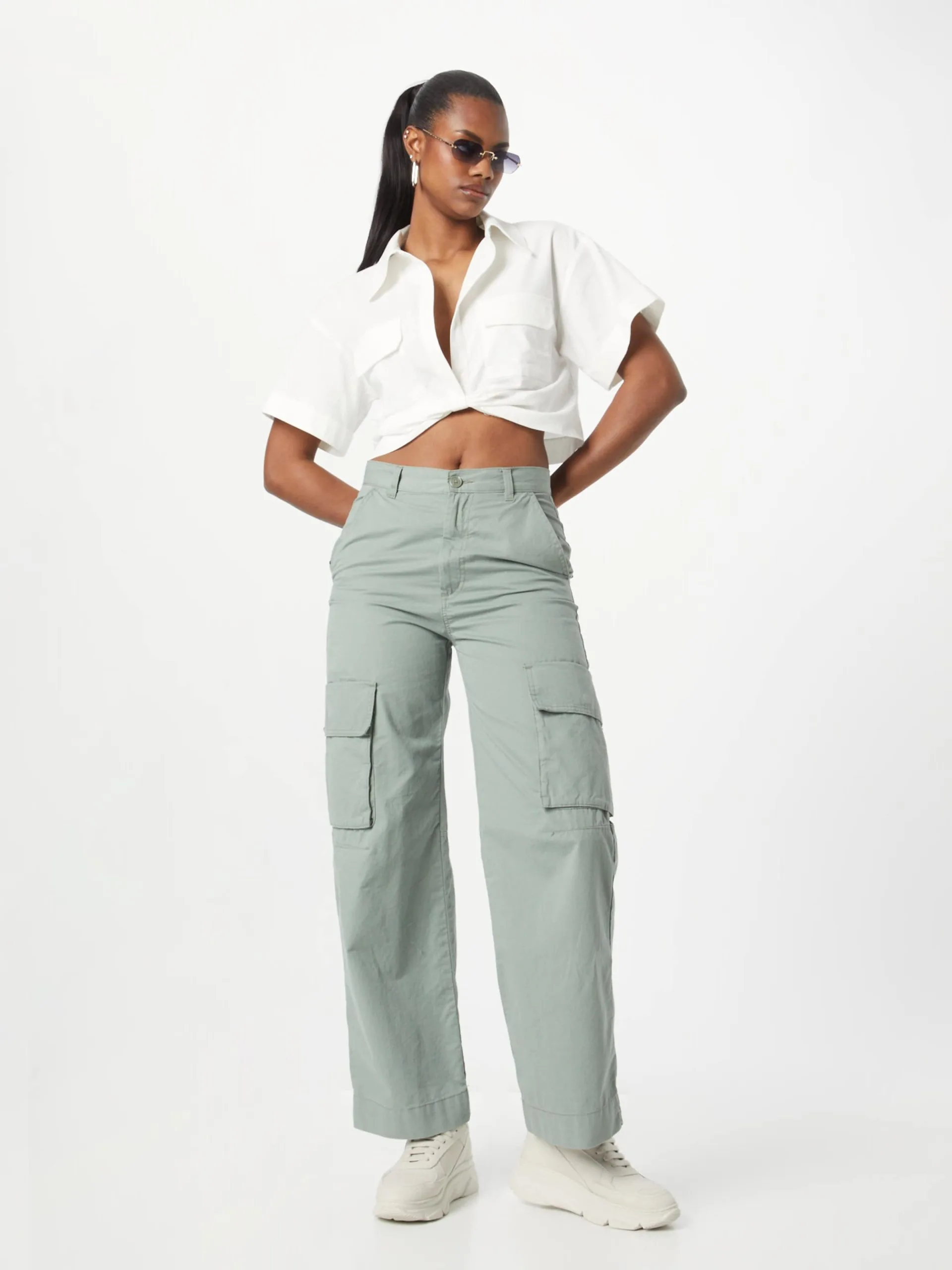 Blouses Met Korte Mouw Blouse CMEMBER Dames Wit 5 Blouses Met Korte Mouw Blouse CMEMBER Dames Wit - Afbeelding 5