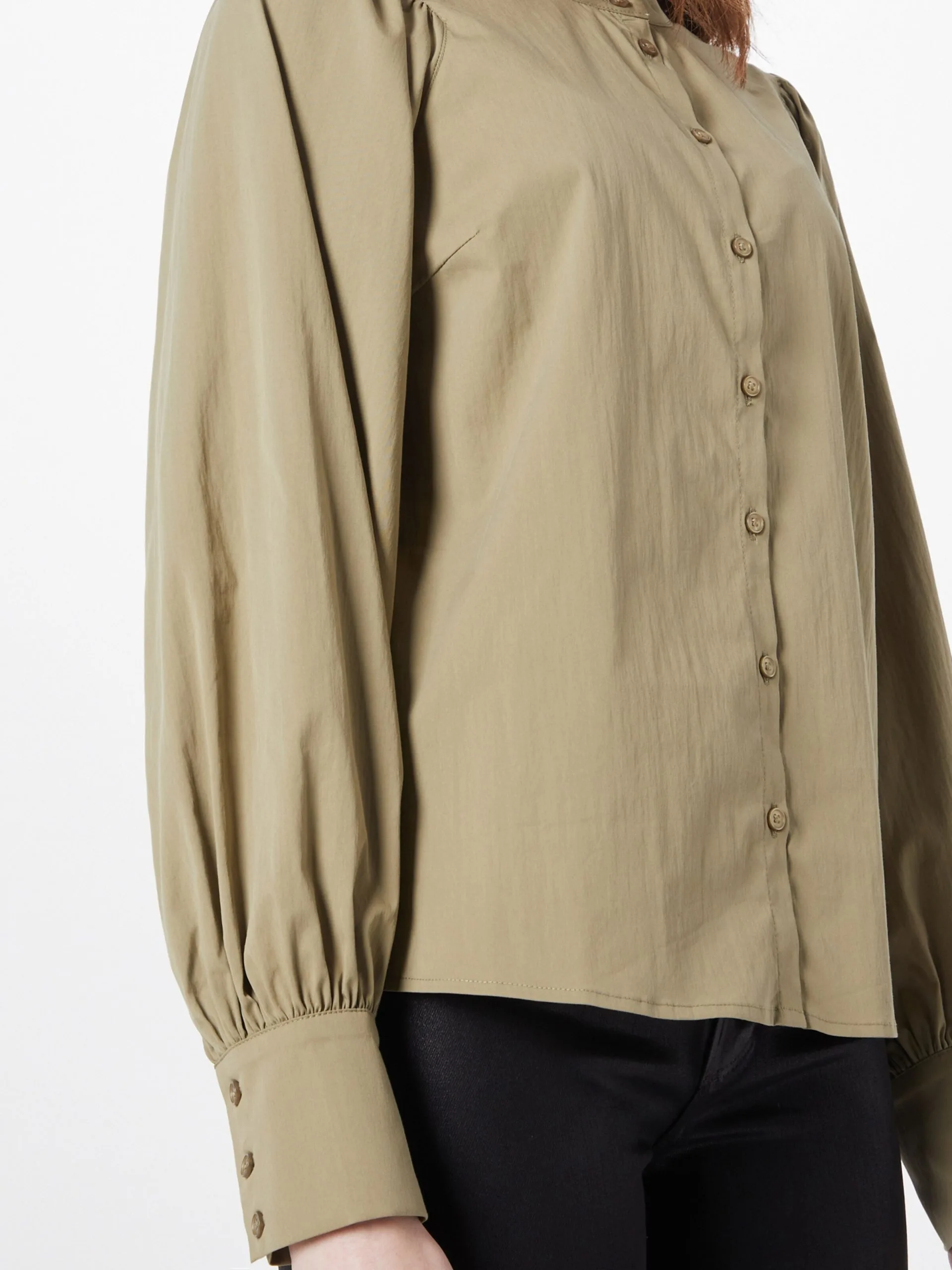 MOSS COPENHAGEN Blouses & Tunieken Blouse Lana Dames Olijfgroen 2 MOSS COPENHAGEN Blouses & Tunieken Blouse Lana Dames Olijfgroen - Afbeelding 2