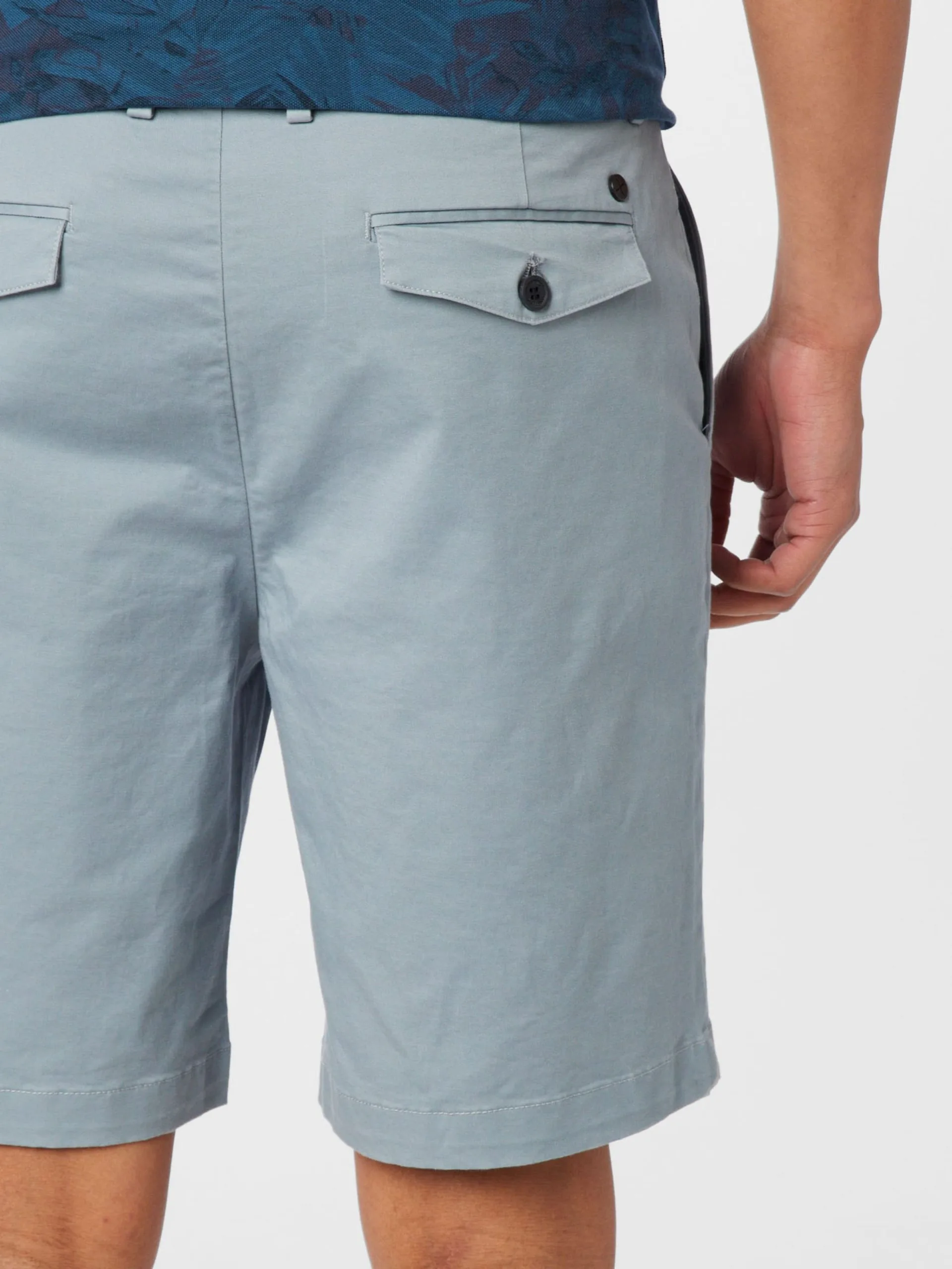 Chino Shorts Regular Chino Heren Duifblauw 2 Chino Shorts Regular Chino Heren Duifblauw - Afbeelding 2