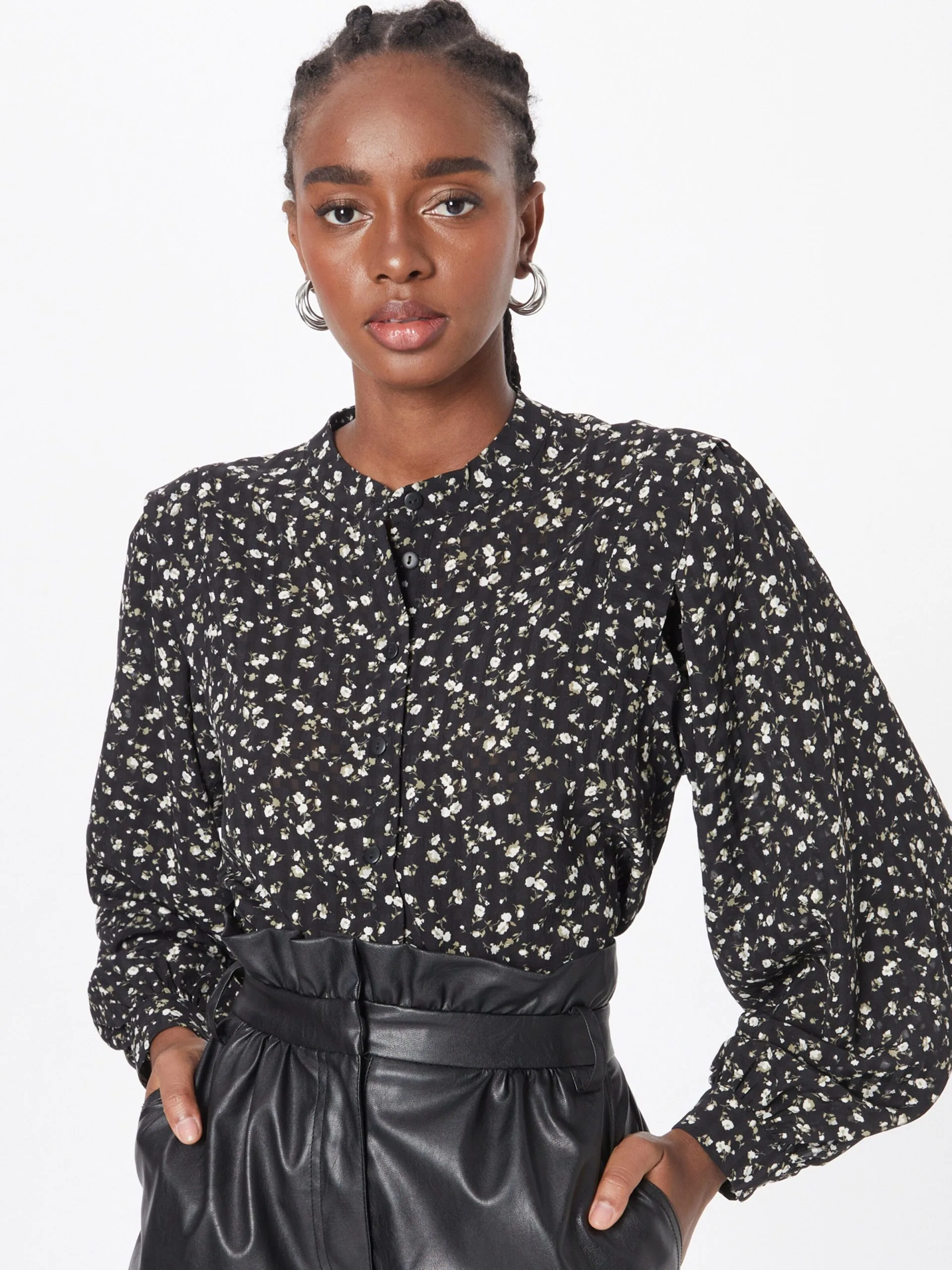 MOSS COPENHAGEN Overhemden Blouse Oceanna Dames Zwart 3 MOSS COPENHAGEN Overhemden Blouse Oceanna Dames Zwart - Afbeelding 3