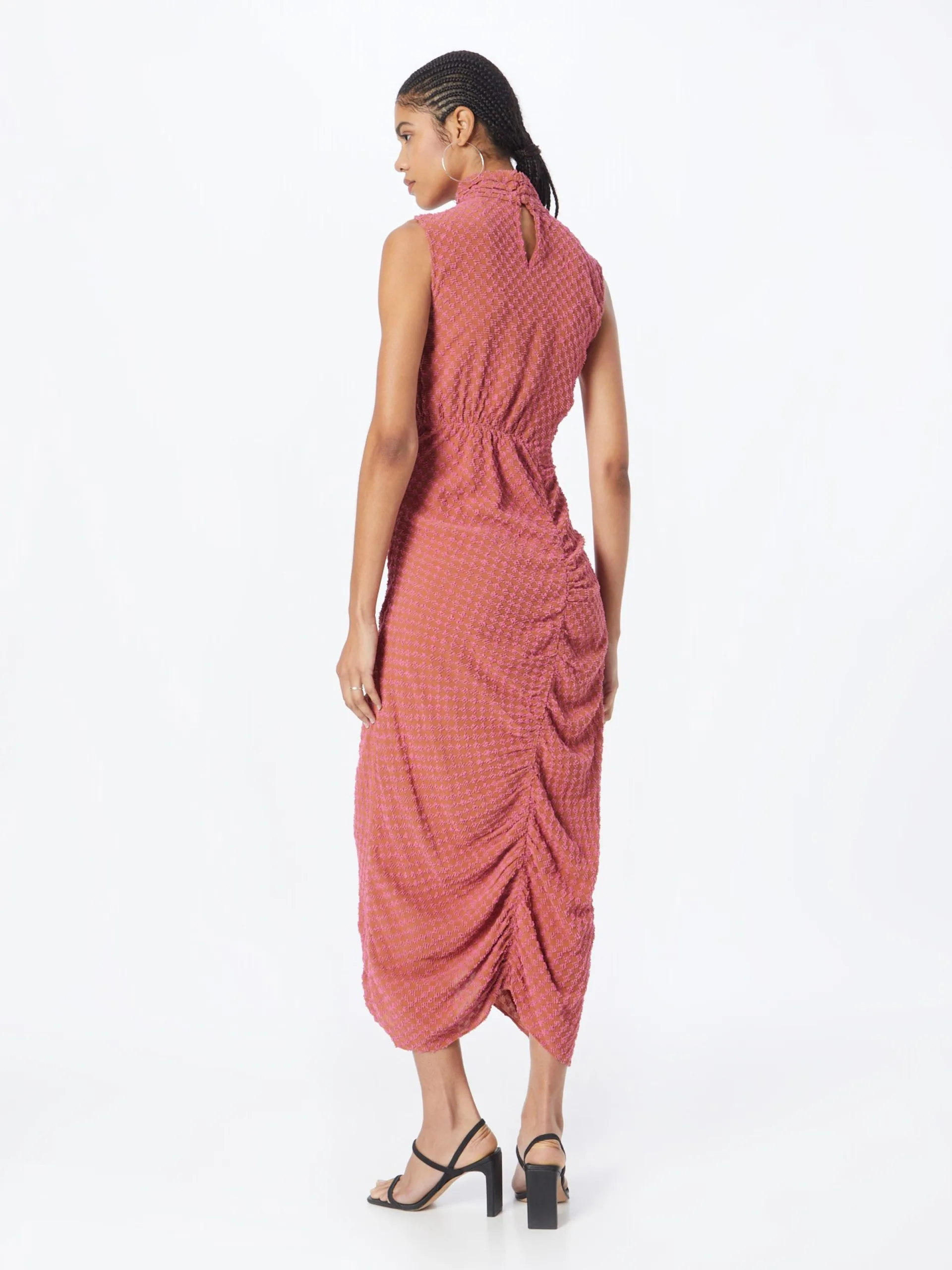 Maxi Jurken Jurk CAMILLE Dames Lichtroze 4 Maxi Jurken Jurk CAMILLE Dames Lichtroze - Afbeelding 4