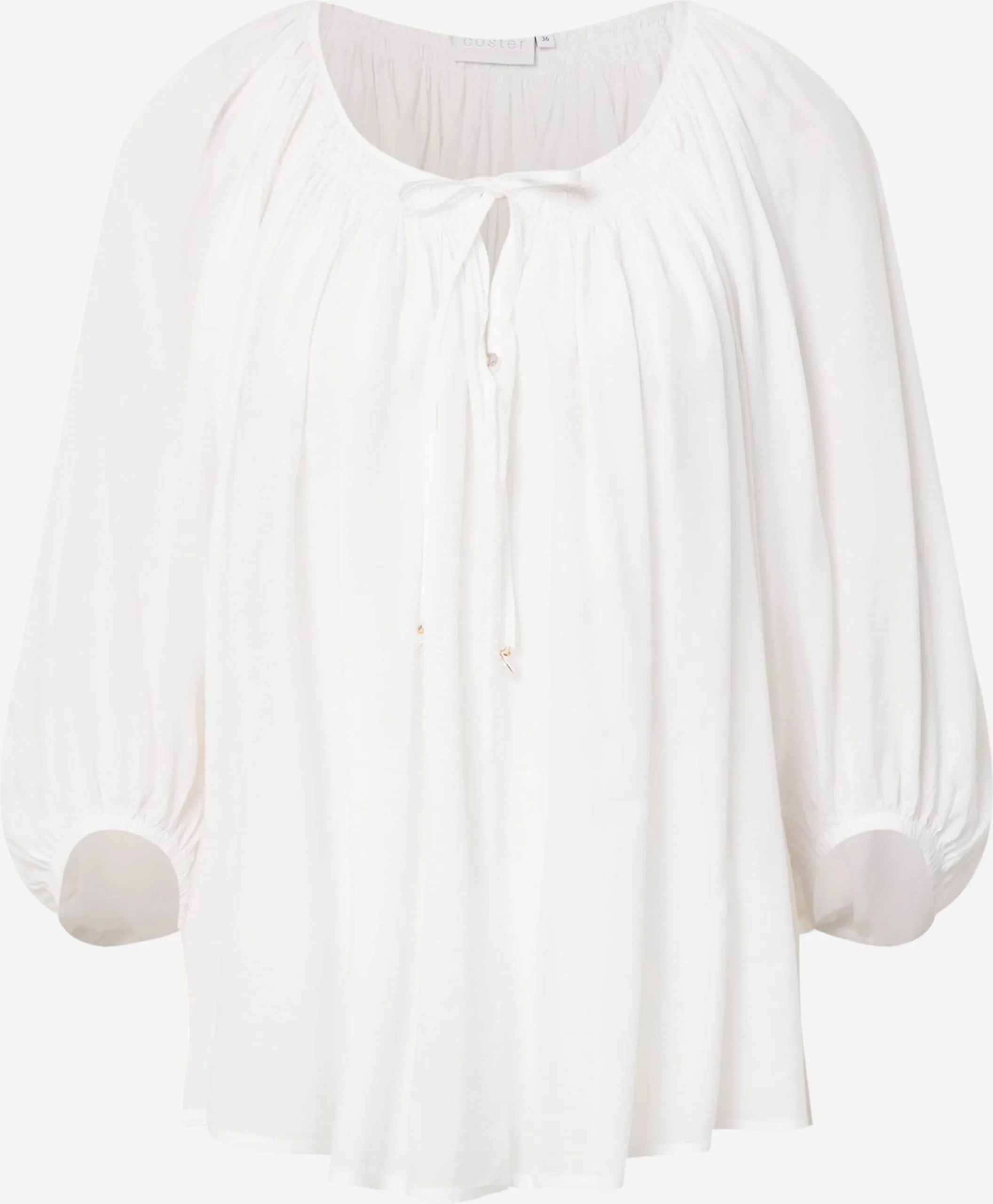 Coster Copenhagen Blouses Met Korte Mouw Blouse Dames Wit 1 Coster Copenhagen Blouses Met Korte Mouw Blouse Dames Wit