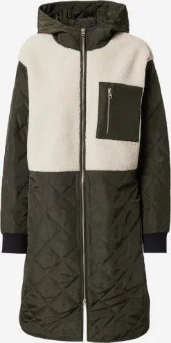 MOSS COPENHAGEN Wintermantels Wintermantel Adina Kiara Dames Kaki