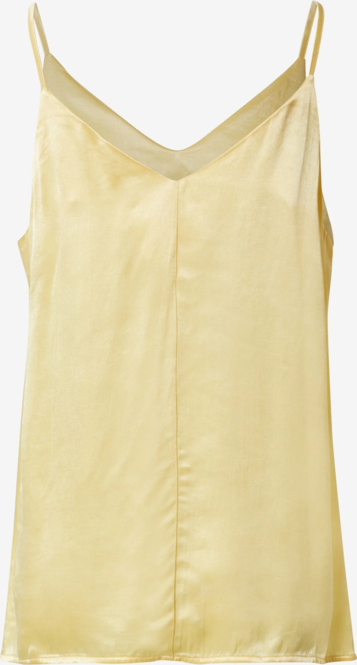 MOSS COPENHAGEN Spaghetti Tops Top Panna Dames Geel 2 MOSS COPENHAGEN Spaghetti Tops Top Panna Dames Geel - Afbeelding 2