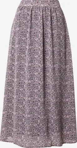 MOSS COPENHAGEN Maxi Rokken Rok Hedda Rikkelie Dames Nachtblauw