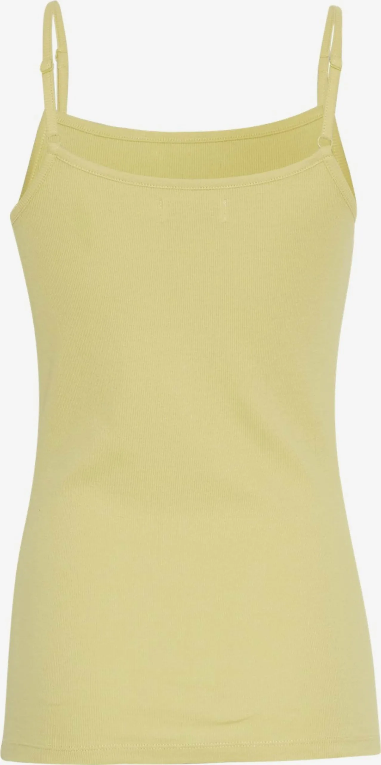 MOSS COPENHAGEN Spaghetti Tops Top Rasmia Dames Lichtgeel 3 MOSS COPENHAGEN Spaghetti Tops Top Rasmia Dames Lichtgeel - Afbeelding 3