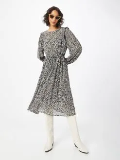 MOSS COPENHAGEN Midi Jurken Jurk Hibba Dames Nachtblauw 9 MOSS COPENHAGEN Midi Jurken Jurk Hibba Dames Nachtblauw -Moss Copenhagen Verkoop 7e660c15177b5355be42958e465b84df