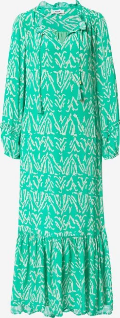 Maxi Jurken Jurk Maria Dames Jade Groen