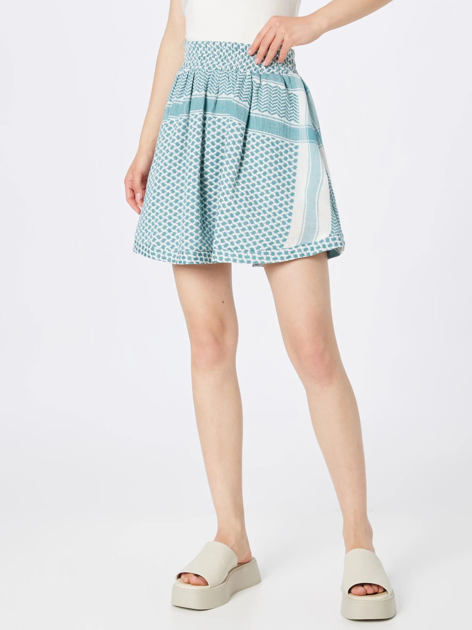 Mini Rokken Rok Dames Jade Groen 3 Mini Rokken Rok Dames Jade Groen - Afbeelding 3