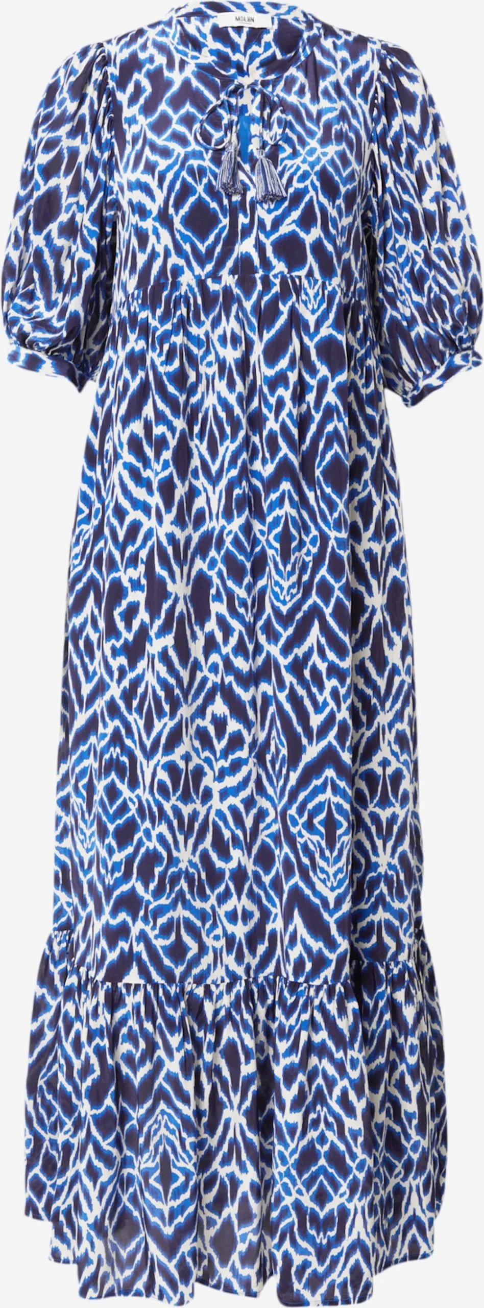 Maxi Jurken Jurk Lucille Dames Blauw / Marine 1 Maxi Jurken Jurk Lucille Dames Blauw / Marine
