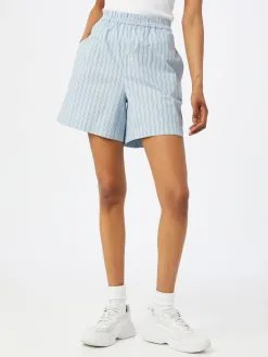 MOSS COPENHAGEN Shorts Wide Leg Broek Dames Lichtblauw -Moss Copenhagen Verkoop 8090db31e83baad968c08dad0d200709