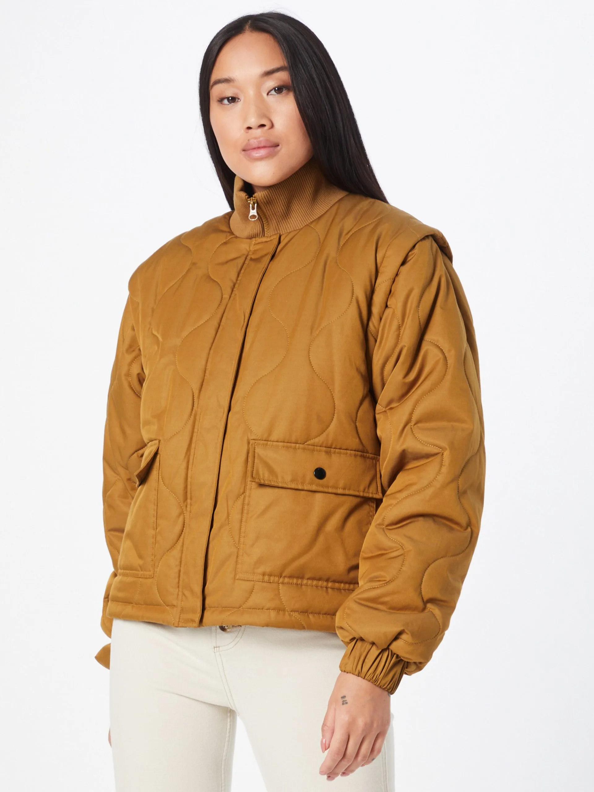 Tussenjassen Tussenjas Dream Jazzy Dames Goudgeel 3 Tussenjassen Tussenjas Dream Jazzy Dames Goudgeel - Afbeelding 3