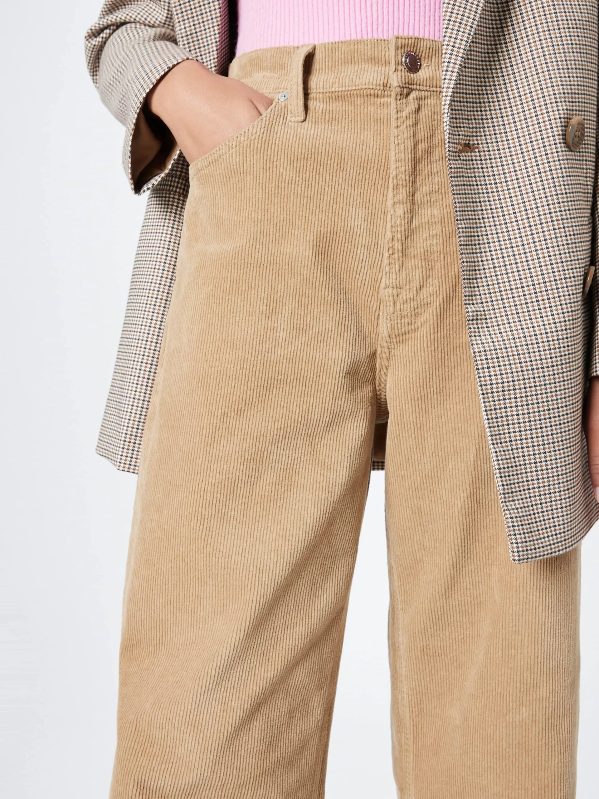 IVY Copenhagen Straight Regular Jeans Brooke Dames Kaki 2 IVY Copenhagen Straight Regular Jeans Brooke Dames Kaki - Afbeelding 2