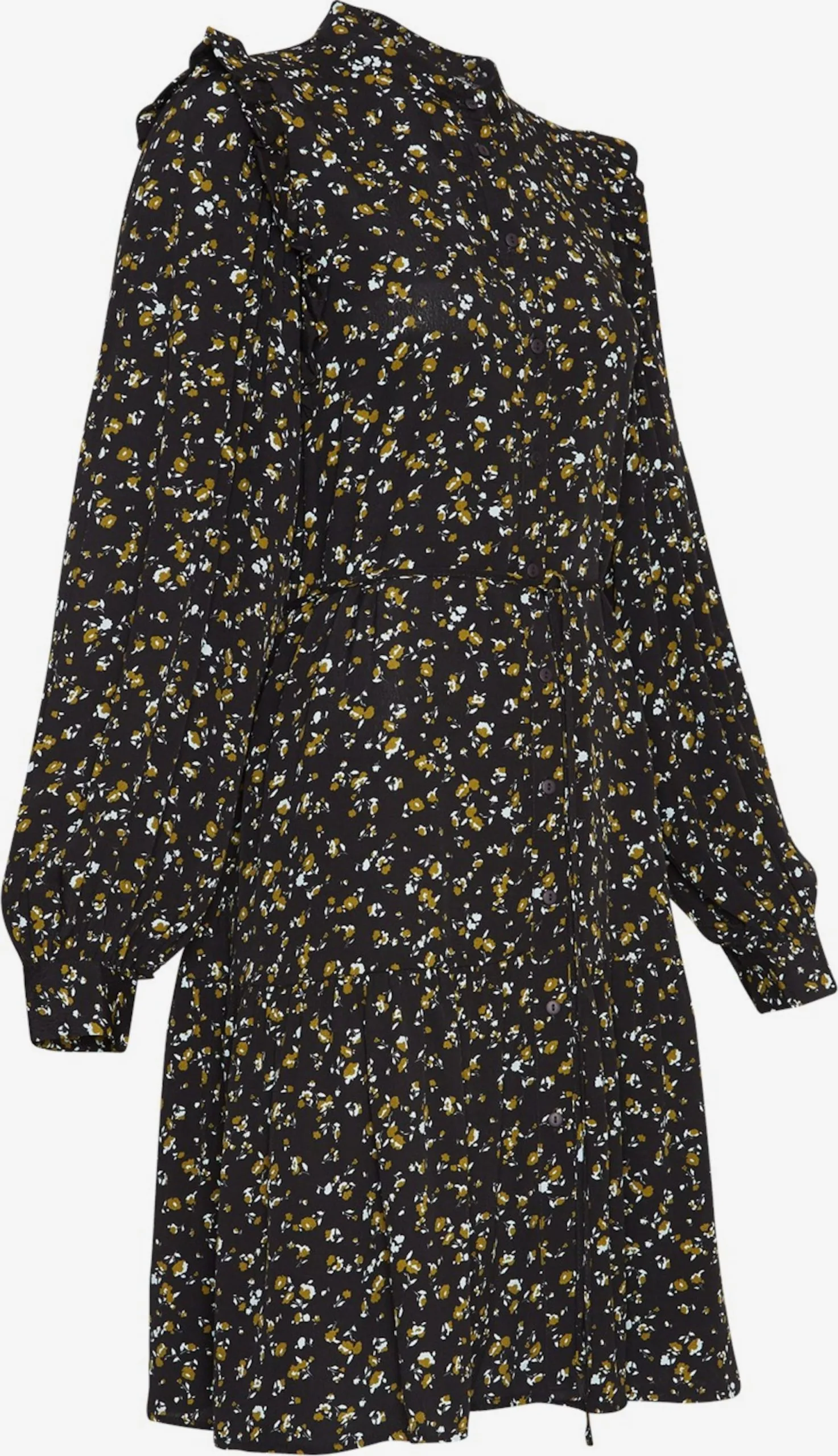 MOSS COPENHAGEN Blousejurken Blousejurk Jalina Dames Zwart 3 MOSS COPENHAGEN Blousejurken Blousejurk Jalina Dames Zwart - Afbeelding 3