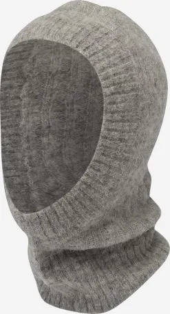 MOSS COPENHAGEN Mutsen Muts Dames Grijs GemĂȘleerd