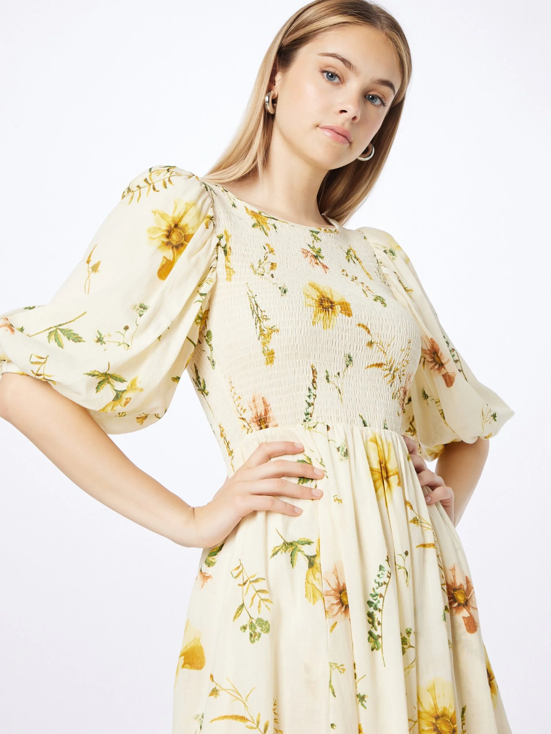 Maxi Jurken Jurk OLINE Dames Gemengde Kleuren 2 Maxi Jurken Jurk OLINE Dames Gemengde Kleuren - Afbeelding 2