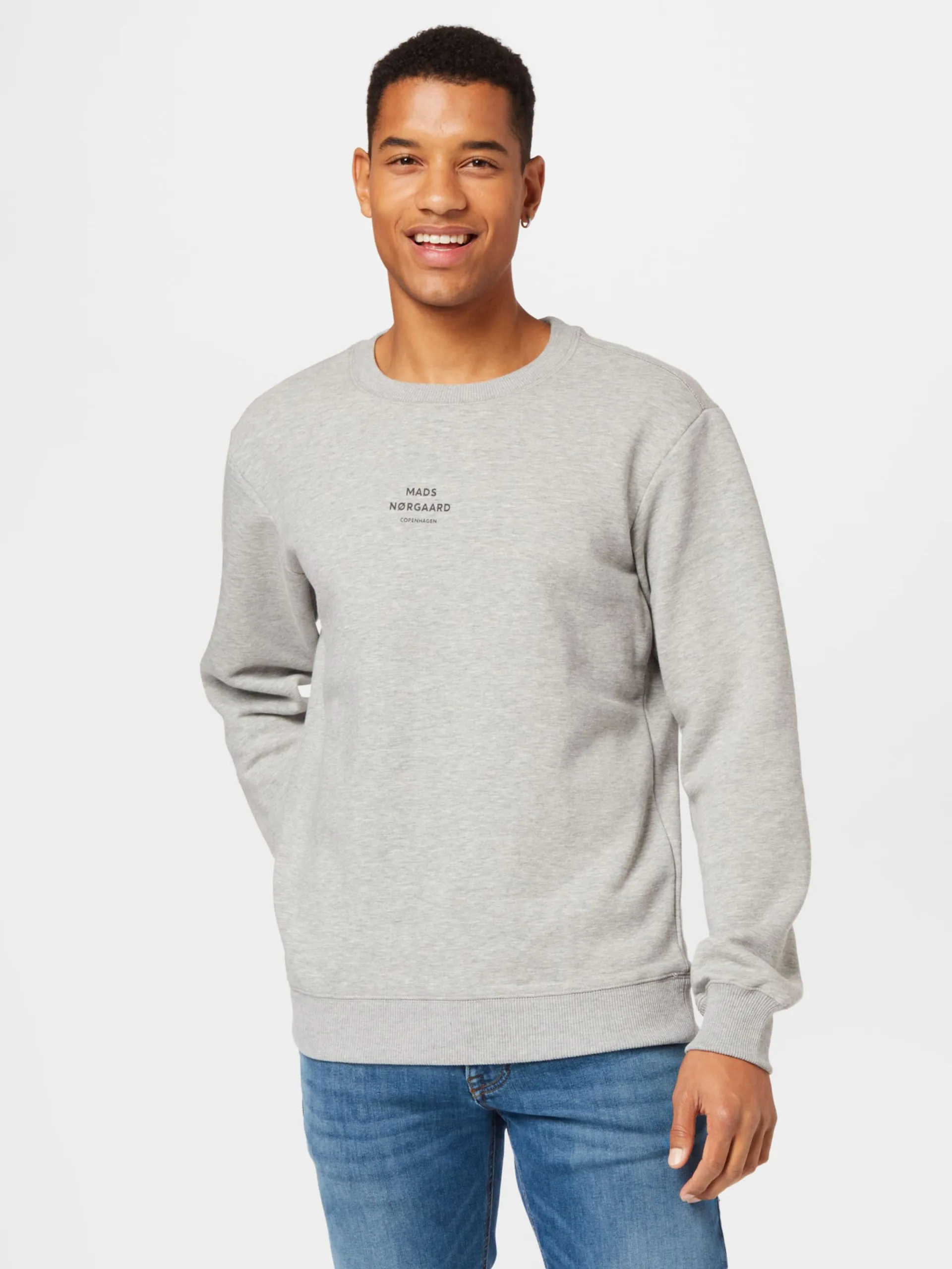 Sweatshirts Sweatshirt Heren Lichtgrijs 2 Sweatshirts Sweatshirt Heren Lichtgrijs - Afbeelding 2