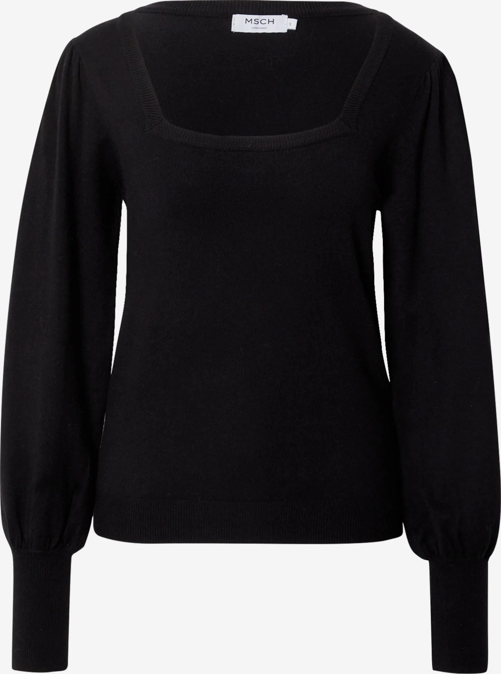 MOSS COPENHAGEN Fijngebreide Truien Trui Dames Zwart 1 MOSS COPENHAGEN Fijngebreide Truien Trui Dames Zwart