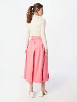 Maxi Rokken Rok Yves Dames Lichtroze -Moss Copenhagen Verkoop 843284e04334220e68cd33efe15a1139