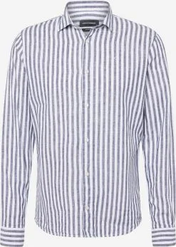 Casual Overhemden Regular Fit Overhemd Jamie Heren Marine