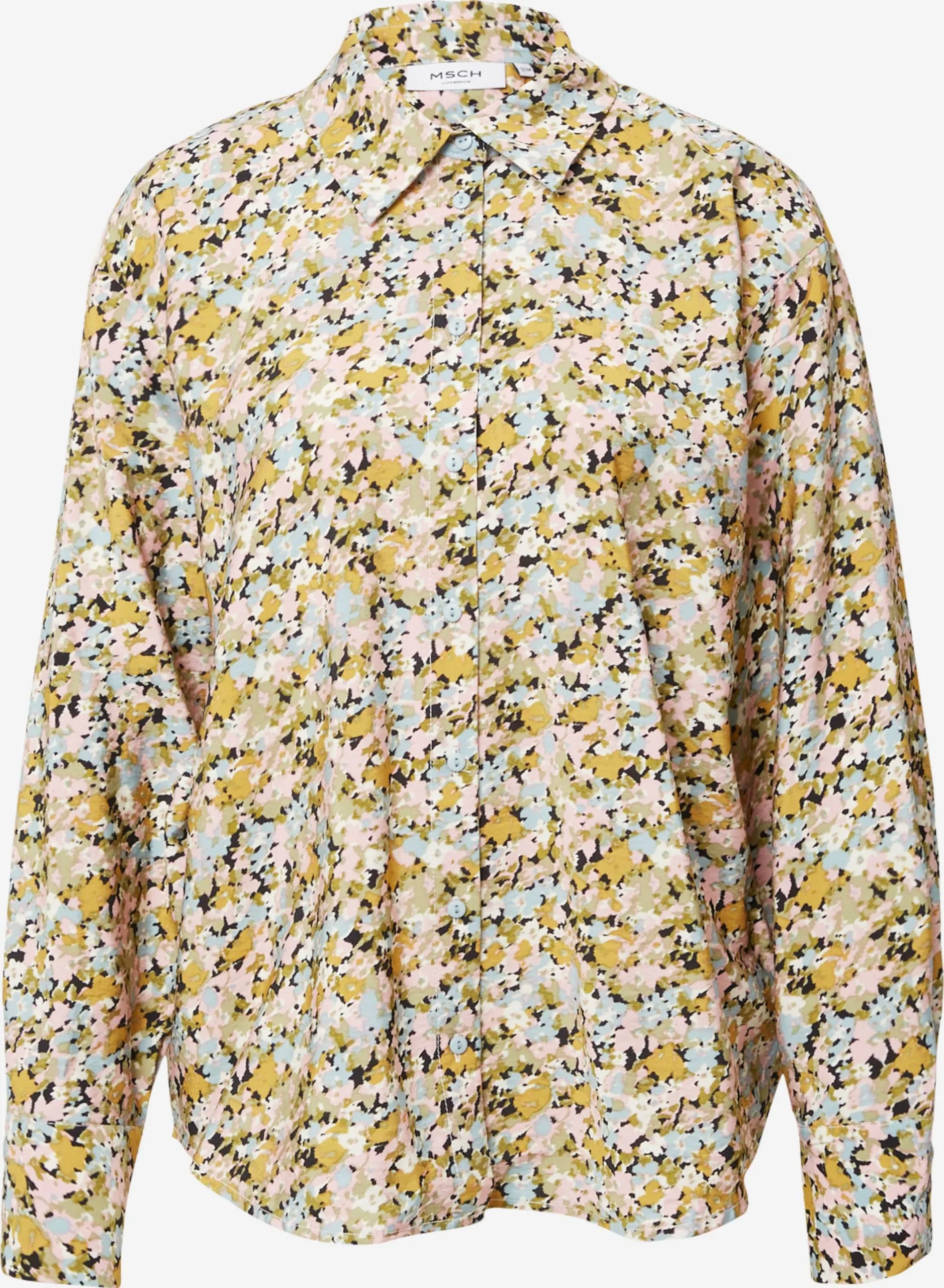 MOSS COPENHAGEN Overhemden Blouse Minetta Dames Beige 1 MOSS COPENHAGEN Overhemden Blouse Minetta Dames Beige