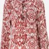 Blouseshirts Blouse Whitney Dames Rood