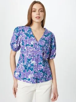 Blouses Met Korte Mouw Blouse Kala Dames Lichtlila / Donkerlila 7 Blouses Met Korte Mouw Blouse Kala Dames Lichtlila / Donkerlila -Moss Copenhagen Verkoop 865273def3936c0d15c110854b6f996d