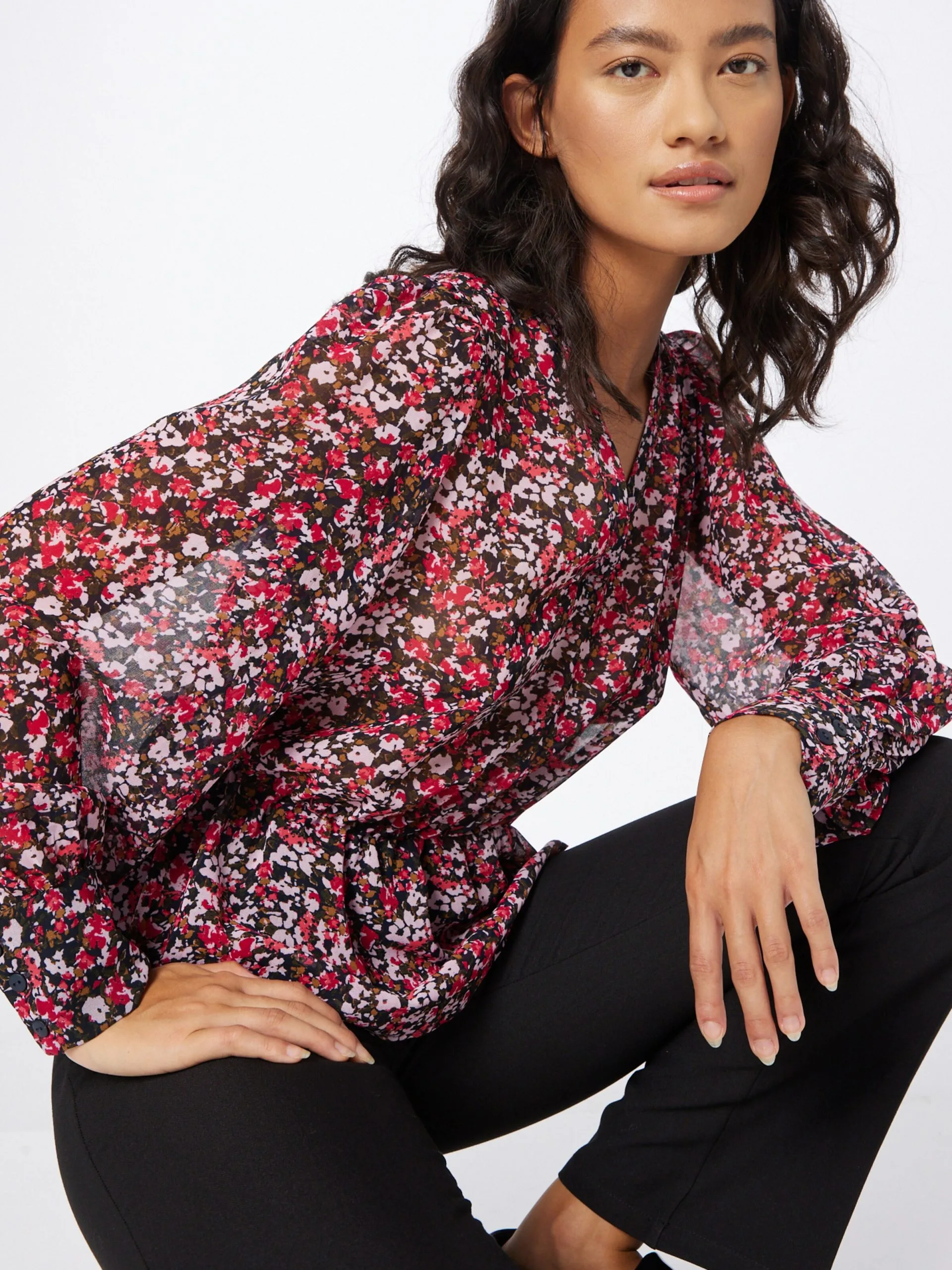 MOSS COPENHAGEN Blouseshirts Blouse Varuna Dames Rood 2 MOSS COPENHAGEN Blouseshirts Blouse Varuna Dames Rood - Afbeelding 2