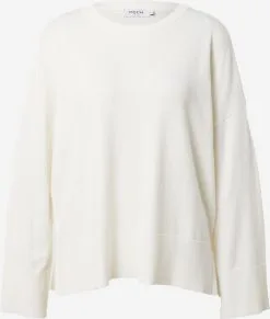 MOSS COPENHAGEN Basic Truien Trui Dalinda Dames Beige