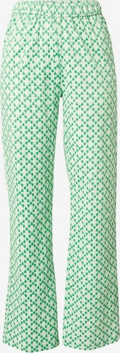 Pantalons Bootcut Broek Mila Dames Groen