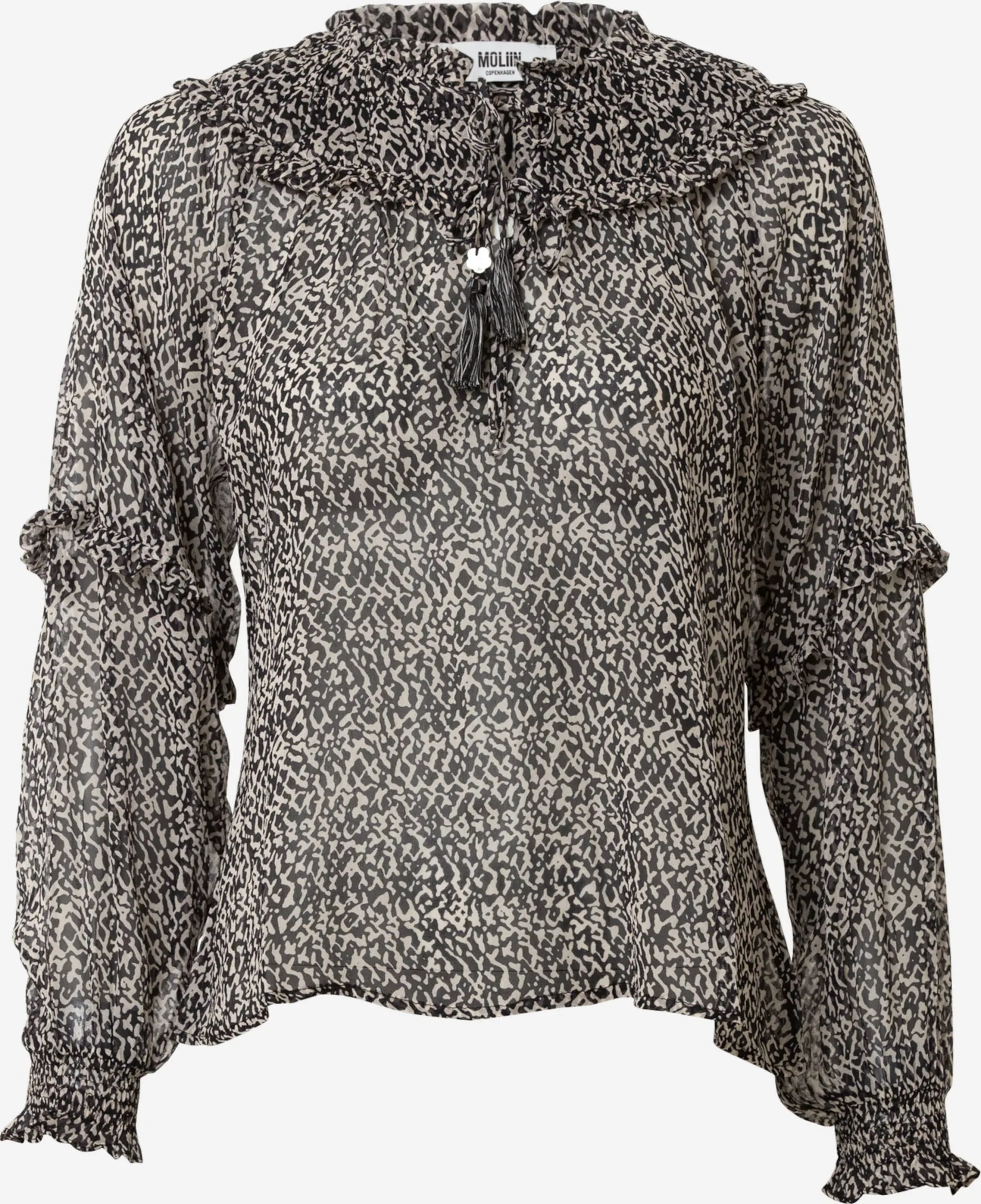 Blouseshirts Blouse Tiffany Dames Zwart 1 Blouseshirts Blouse Tiffany Dames Zwart