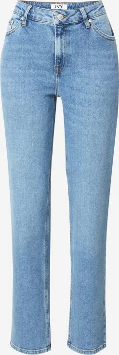 IVY Copenhagen Straight Regular Jeans Tonya Dames Blauw