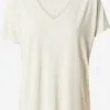 MOSS COPENHAGEN T-shirts Shirt Fenya Dames Taupe