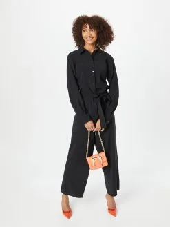 MOSS COPENHAGEN Lange Jumpsuits Jumpsuit Jacenia Dames Zwart -Moss Copenhagen Verkoop 8c14a4da33f302e193e8e9b4f37ad8bc