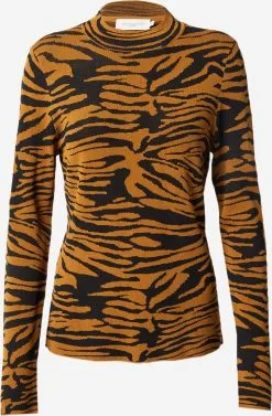 Fijngebreide Truien Trui Dames Bruin