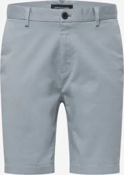 Chino Shorts Regular Chino Heren Duifblauw