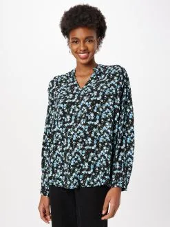MOSS COPENHAGEN Blouseshirts Blouse Kalika Jalina Dames Nachtblauw / Lichtblauw 7 MOSS COPENHAGEN Blouseshirts Blouse Kalika Jalina Dames Nachtblauw / Lichtblauw -Moss Copenhagen Verkoop 8d19cd274d0281b3fdc3273c4174c787
