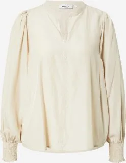 MOSS COPENHAGEN Blouseshirts Blouse Kasika Dames Beige